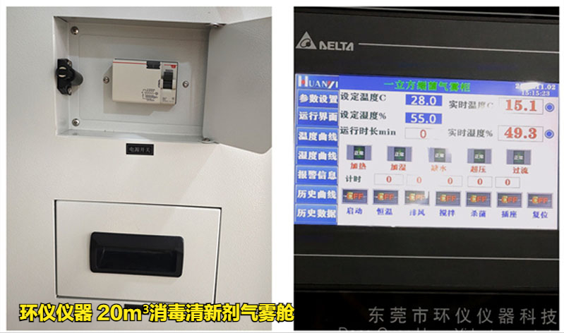 消毒清新剂气雾舱的试验内容(图2)