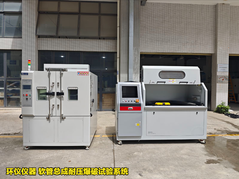 软管总成耐压爆破试验系统的试验设计(图1) 软管总成耐压爆破试验系统的试验设计(图1)